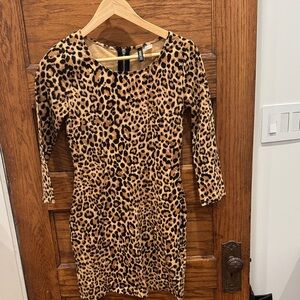 Leopard Print Bodycon Dress